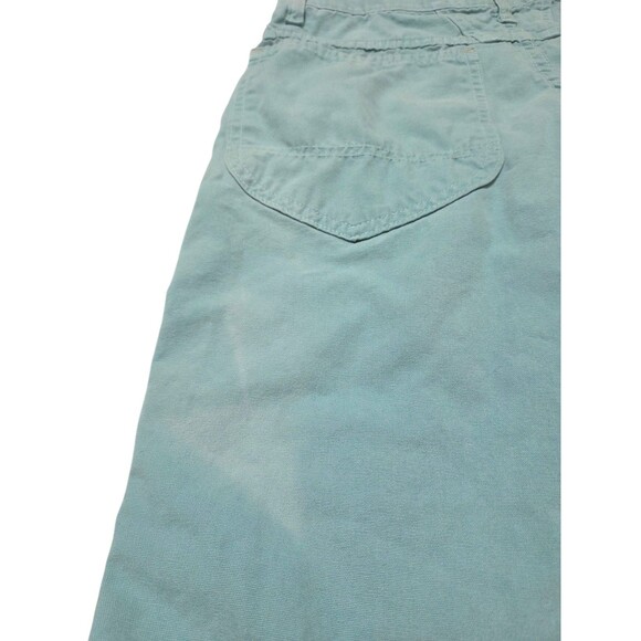 Vtg Marithe Francois Girbaud Y2K Baggy Shorts Blue Men's Size 28 USA 90s B27.1 - Picture 12 of 13